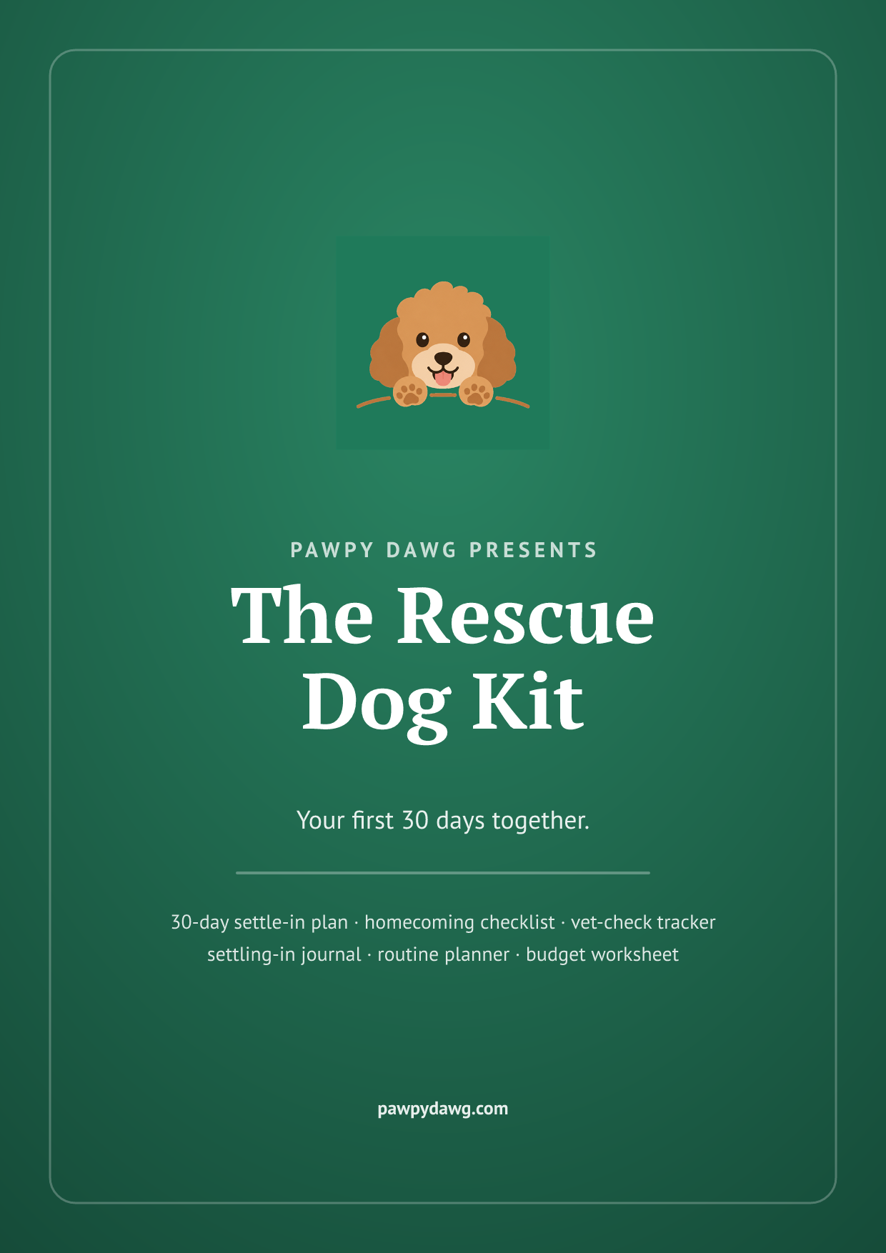 The Rescue Dog Kit cover